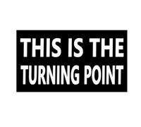 1 lot d'autocollants pour pare-chocs de voiture « This is the Turning Point USA Charlie Kirk True American Hero Legend Patriot », Freedom Silenced Not Forgotten in Lovin g Memory I Am Charlie Truck