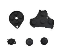 1 Lot de 10 Boutons adhésifs conducteurs, Contact en Caoutchouc, Silicone, Bouton D-Pad, for Manette de Jeu NGC (10 Jeux)