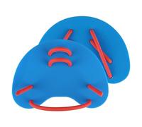 1. Lot de 2 pagaies de natation en silicone pour l'entraînement au design hydrodynamique qui améliore tous les niveaux de natation unisexes pour adultes
