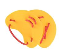 1. Lot de 2 pagaies de natation en silicone pour l'entraînement au design hydrodynamique qui améliore tous les niveaux de natation unisexes pour adultes