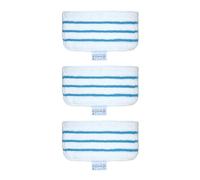 1 lot de 3 serpillères de rechange pour balai vapeur Black + Decker FSM1610/FSM1630 lavables