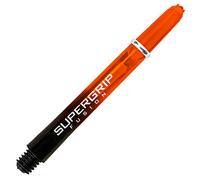 1 lot de 3 tiges de fléchettes Harrows Supergrip Fusion, Orange, Short (SHT)