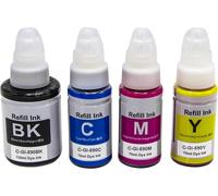 1 Lot De 4 Flacons D'Encre (135 Ml/70 Ml) Pour Remplacer Canon Gi-590 Compatible/Non Oem Pour Imprimantes Pixma G Series[ENC944767]