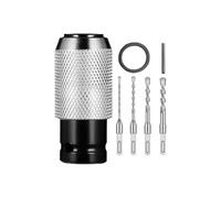 1 lot de 5 adaptateurs de clé et forets offrant une polyvalence d'outils électriques de conversion pour les applications lourdes