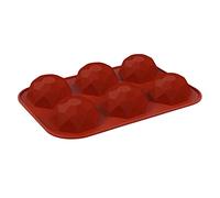 1 lot de 6 moules en silicone en forme de ballon de football pour chocolats, bonbons, gâteaux, gelée, savon fait à la main