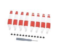 1 lot de 8 hélices en fibre de carbone 6030F pour modèles 3/4, hélices de rechange colorées à faible bruit et équilibrées