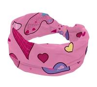 1 lot de bandeaux larges pour femme - Bandeau élastique Art Love-1810 - Bandeau de cheveux pour femme - Turban d'entraînement doux - Accessoires de transpiration