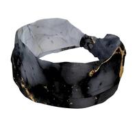 1 lot de bandeaux rétro esthétiques marbres-1476 élastique doux antidérapant tendance pour femmes - doux, large et élégant pour toutes les occasions