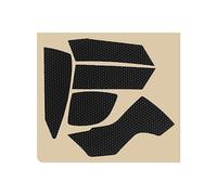 1 lot de bandes antidérapantes compatibles avec Logitech G502 Filaire/G502 Souris de jeu sans fil Absorption de la sueur 0,8 mm d'épaisseur