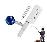 1 lot de bâtons lumineux de pêche - Lumières de pêche pour cannes, pointe de canne à pêche | Lampe étanche avec clochette, bâton lumineux lumineux rechargeable pour canne à pêche de nuit, outil de
