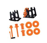 1 lot de bobine de filament portable à commande manuelle pour une gestion facile des matériaux d'impression 3D pour éviter le désordre et gagner du temps. Accessoire de maison