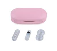 1 lot de boîtes de contact portables pour la prévention de la poussière et la beauté des élèves pour usage quotidien pour la maison et l'extérieur