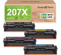 1 lot de cartouches de toner 130 A compatibles avec HP CF350A CF351A CF352A CF353A pour imprimante HP Color Laserjet Pro MFP M176n M177fw