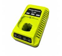 1 lot de chargeur rapide 18 V compatible avec Ryobi 12 V-18 V