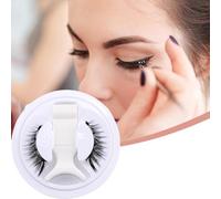 1 lot de cils magnétiques sans eyeliner, cils magnétiques duveteux avec applicateur, faux cils réutilisables 3D réutilisables, doux et imperméables