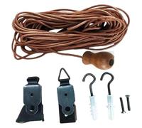 1 lot de cordons de levage pour stores roulants en bambou pour réparation de rideaux
