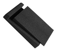 1 lot de coussinets d'isolation pour haut-parleur - Base en éponge antidérapante et vibrante pour équipement sonore - Optimisation des basses et stabilité - Tapis de bureau