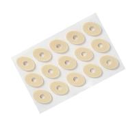 1 lot de coussinets en mousse souple pour callosités, mousse de latex, carrés de 2,5 cm, coussins de pieds, santé des pieds, résistants à l'eau