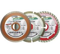 1 lot de disques diamant Wolfcraft 8392000