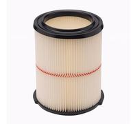 1 lot de filtres Craftsman 38754, Craftsman 009-38754 CMXZVBE38754 à rayures rouges, filtre de rechange pour aspirateur humide et sec, convient aux aspirateurs d'atelier de 5 à 78 litres