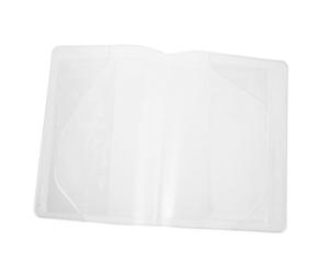 1 Lot De Housses Transparentes Pour Carnet De Notes A5, Pochettes Protection Imperméables Pour Journaux, Carnets Croquis Et Livres Poche Étudiants, Et Protège-livres