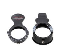 1 lot de lentilles optiques d'essai pour monture d'optométrie - Précision claire - Échelle de 0 ° à 165 ° réglable manuellement - 2 cadres d'essai - Cadres de lentille à clip - Optométrie - Support de