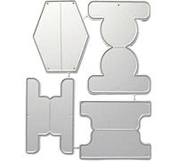 1 lot de matrices de découpe pour la fabrication de cartes, pochoirs de découpe pour scrapbooking, album photo, gaufrage décoratif pour la fabrication de cartes