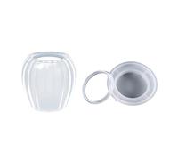 1 lot de moules en résine époxy pour bouteilles, boîte de rangement