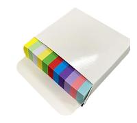 1 lot de notes adhésives avec onglets colorés indexés - Fournitures scolaires pour étudiants et enseignants - Onglets adhésifs - Fournitures scolaires