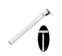 1 lot de pieds de table de bar pliables en métal extensibles pour petit déjeuner - Pieds de bureau de cuisine - Support de plan de travail - Pieds de table d'appoint réglables (taille : 71 cm/27)