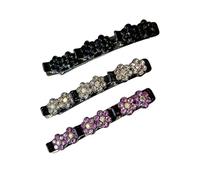 1 lot de pinces à cheveux sécurisées toute la journée, antidérapantes et confortables | Idéales pour le tressage des pinces à cheveux pour une gestion invisible des franges tout au long de la journée