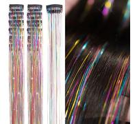 1 lot de pinces synthétiques sécurisées de 50,8 cm pour la peau, sans outils, costume de célébration, coiffe facile à clipser