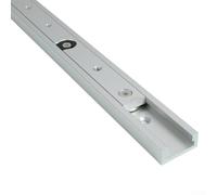 1 lot de rails en T en alliage d'aluminium et barre à onglets pour scie à table, conçus pour les projets de travail du bois et les applications d'établi avec capacité de glissement sécurisée (rail en