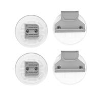 1 lot de supports de fixation murale pour clôture d'enfant avec crochets et vis compatibles avec différents modèles de barrière de bébé