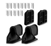 1 lot de supports de fixation murale pour clôture d'enfant avec crochets et vis compatibles avec différents modèles de barrière de bébé