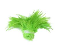 1 lot d'environ 800 à 1 000 plumes de faisan blanches et noires pour l'artisanat, le coq, les bijoux DIY, les boucles d'oreilles, le décor de Dreamcather - vert