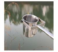 1 louche télescopique for échantillonnage d'eau - for eaux usées et rivières, longueur réglable for un accès facile(1.2-5meters)