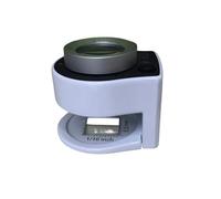 1 loupe portable x30, 1 pierre en métal x30, que vous mesuriez des pierres précieuses ou de petits travaux manuels, offrant une meilleure visibilité dans des conditions de faible luminosité (blanc)