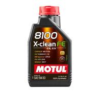 1 Lt Huile de Moteur 5W30 MOTUL X-Clean Fe 100% Synthétique Acea C2/C3 RN17