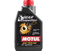 Huile pour pont autobloquant MOTUL GEAR Competition 75W140 - 100% synthétique- 1 Litre