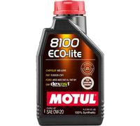Motul Huile moteur 8100 0W-20 API SP RC ECO-LITE 1 L