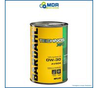 Bardahl Huile moteur Technos XFS 0W30 AV504 ACEA C3 Compatible pour BMW 1 L