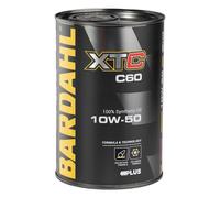 Bardahl - XTC C60 - Huile pour moteur moto 4T (avec ou sans embrayage à bain d'huile) 10W50 (1 l)