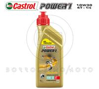 1 LT Huile Moteur Castrol Power 1 Trizone 10W30 Semisynthétique Moto Honda