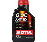 Motul Huile moteur 8100 X-Max 0W-40 1 l Marron