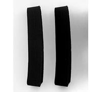 1 m, 2 pièces, noir, 15 mm bande élastique couture, élastiques plats artisanat, ruban élastique large, bande élastique plate, tissu élastique de couture, rubans à coudre (332,15 mm x 1 m)