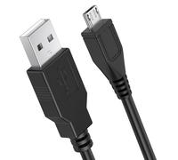 1 M Chargeur Câble Micro USB Compatible avec Sony Manette PS4, Playstation 4, PS4 Slim/Pro, Xbox One/One-S/Elite/One-X (Noir)