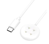 1 m Chargeur Compatible pour Google Pixel Watch 3 et Pixel Watch 2, Station de Charge magnétique avec câble USB-C,pour Fitbit Ace LTE, Versa, Sense, Blanc, Charge Rapide et Protection Intelligente