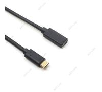 1 M Straight Câble d'extension USB 3.1 Type C coudé mâle à USB-C femelle, cordon de données 0.3M 0.6M 1 M 1.8M 6ft