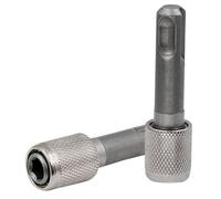 1 manchon de bielle de conversion pour marteau électrique, tige ronde SDS vers tête hexagonale, adaptateur de tête de perceuse à percussion, outil de texture